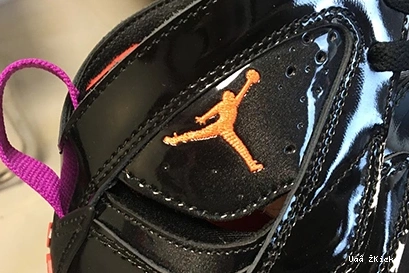 WMNS 7 Air Leather Patent Jordan Minimalist 635 313358-006 Black 0803